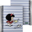 Cuaderno for A6 Cuadro 5mm Mafalda Boat GRAFOPLAS DISEÑO