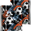 Cuaderno For A6 Cuadro 5MM B&b Wild Football GRAFOPLAS DISEÑO