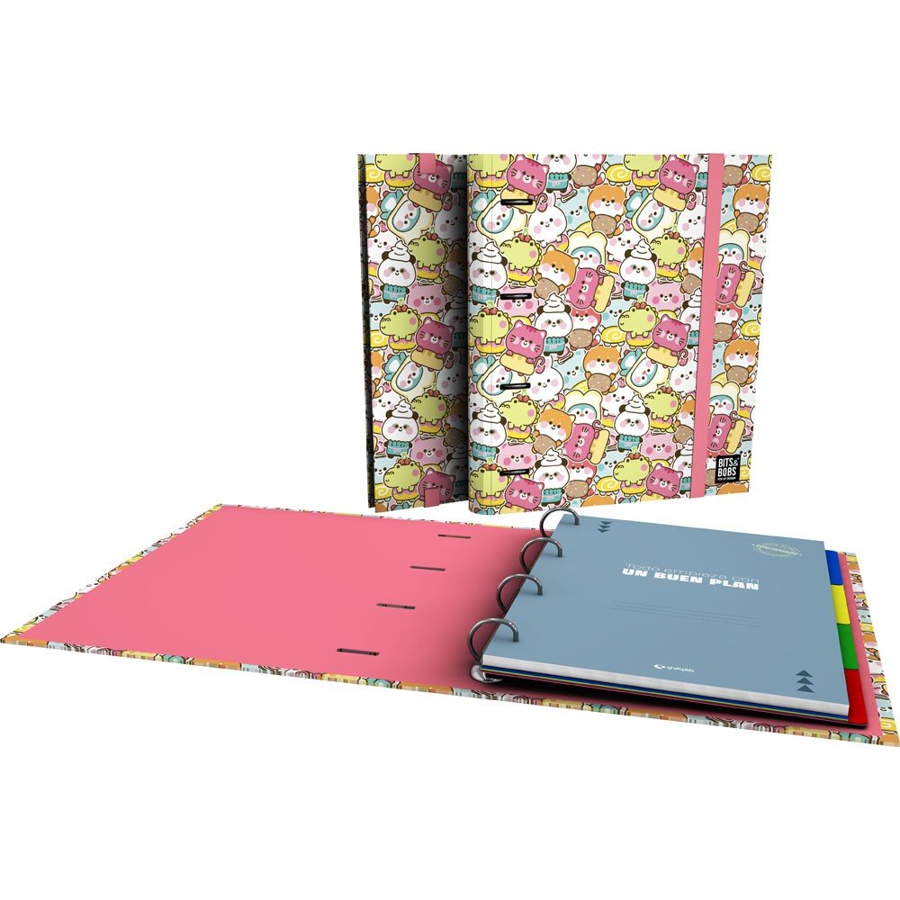 Carpebook A4 4 Anillas 35 mm B&b Kawaii 26 marca GRAFOPLAS DISEÑO Imagen principal del producto