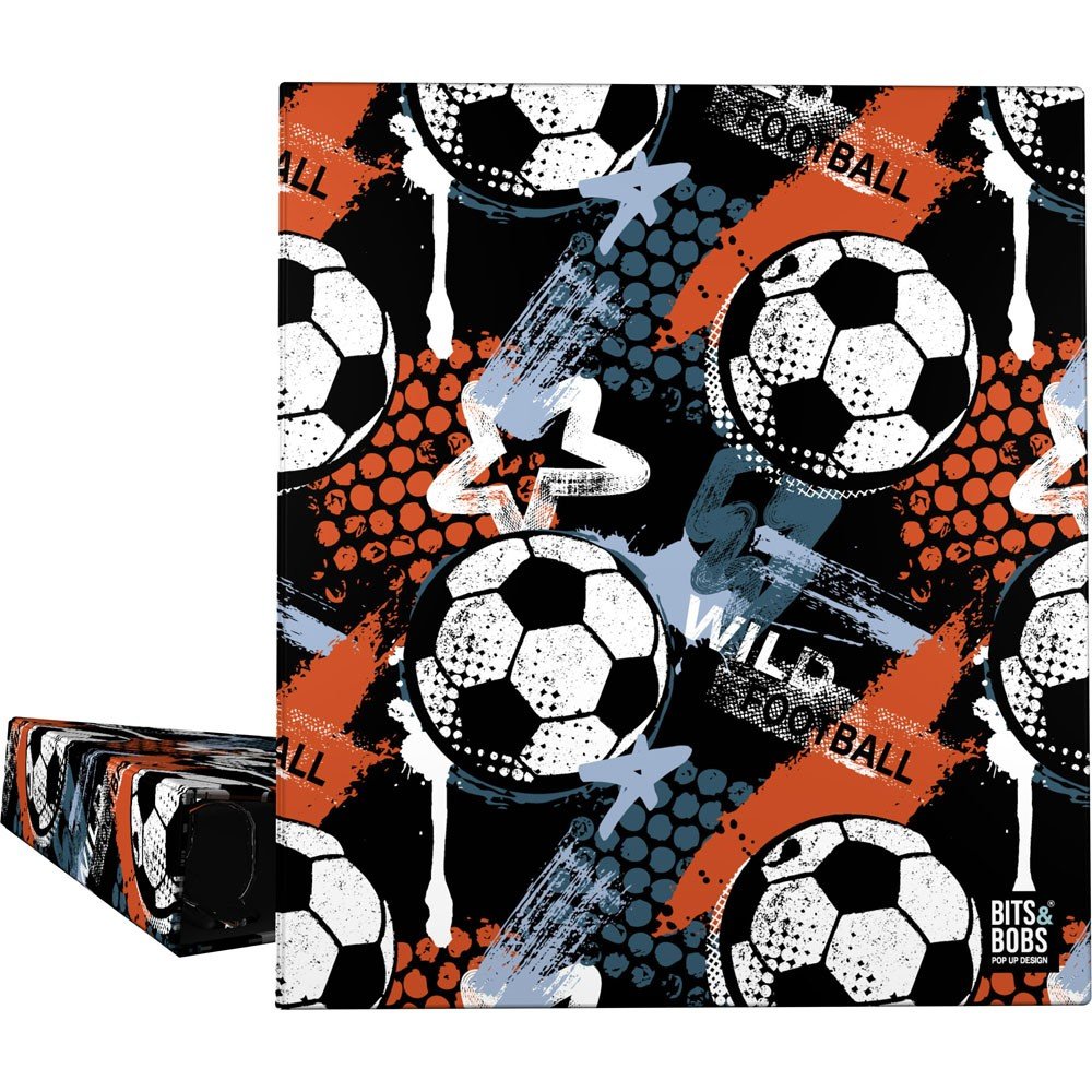 Carpeta A4 4 Anillas 40MM Forrado B&b Wild Football GRAFOPLAS DISEÑO Imagen principal del producto