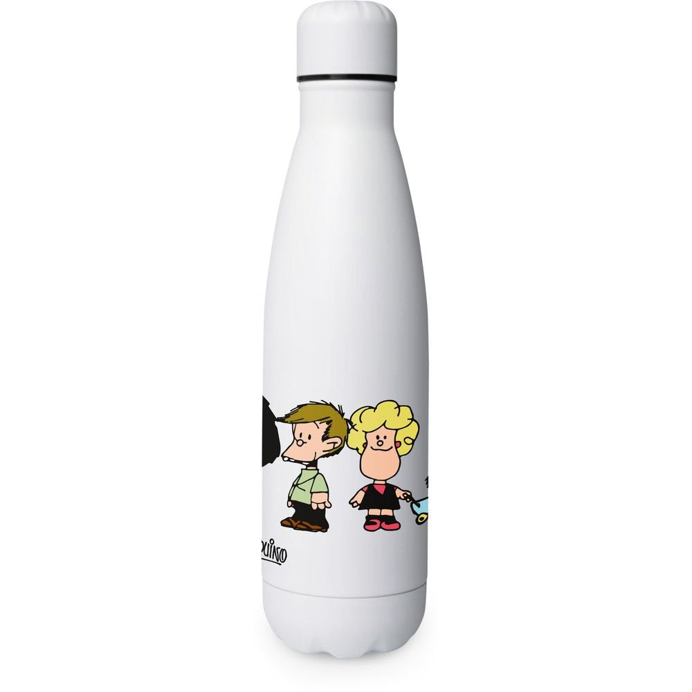 BOTELLA TERMICA 0,5L MAFALDA Y SUS AMIGO | GRAFOPLAS DISEÑO | 1 UNIDAD | 8413623209750