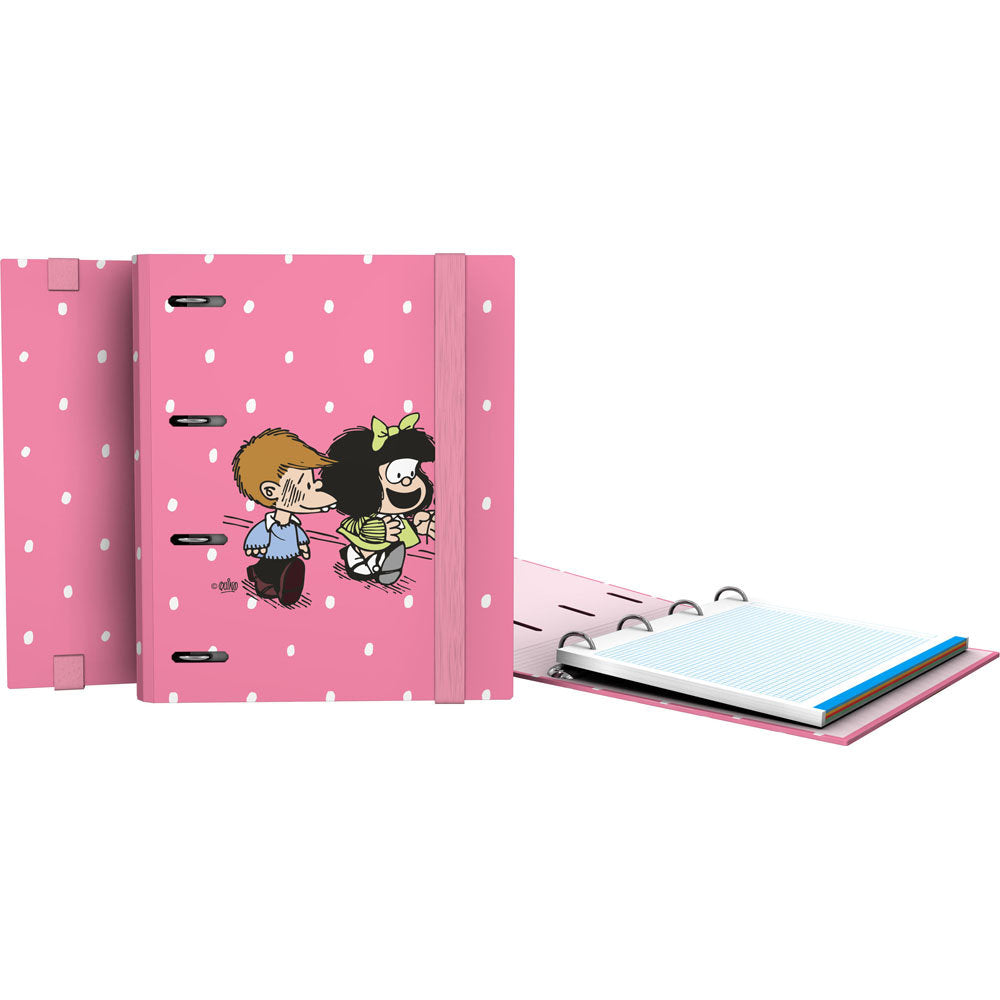 Carpebook A5 4 Anillas 25 mm Mafalda Friends 26 GRAFOPLAS DISEÑO Imagen principal del producto