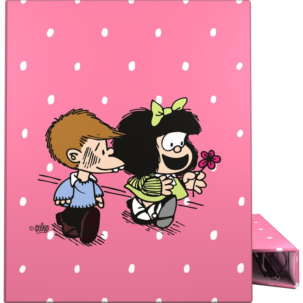 Carpeta anillas A4 for.4D25 Mafalda Friends GRAFOPLAS Diseño