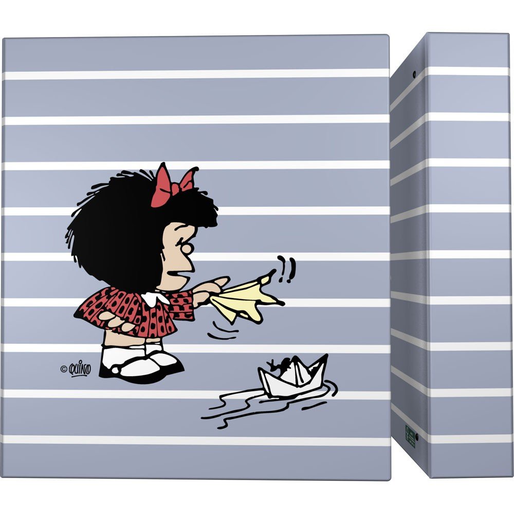 Carpeta anillas A4 for.4D40 Mafalda Boat Grafoplas Diseño