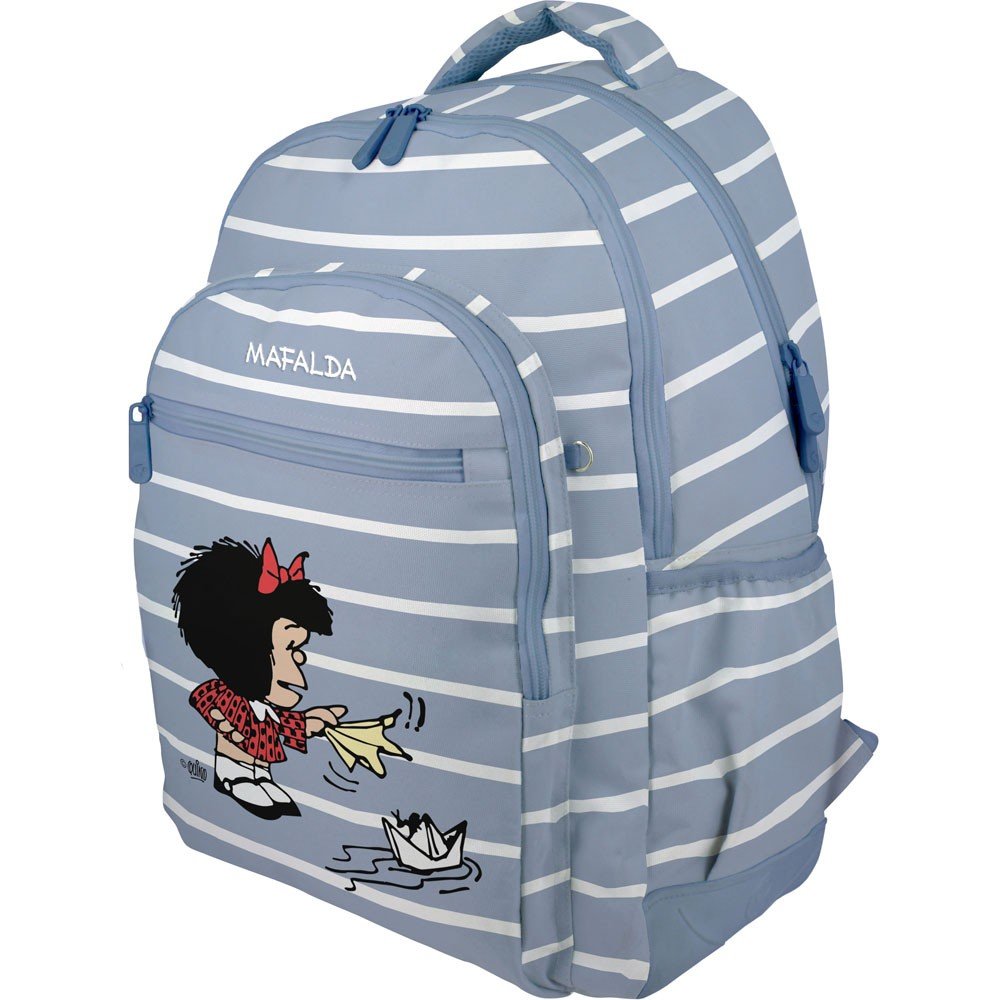 Mochila Juvenil Rubber Mafalda Boat 33x46x22,5 cm GRAFOPLAS DISEÑO