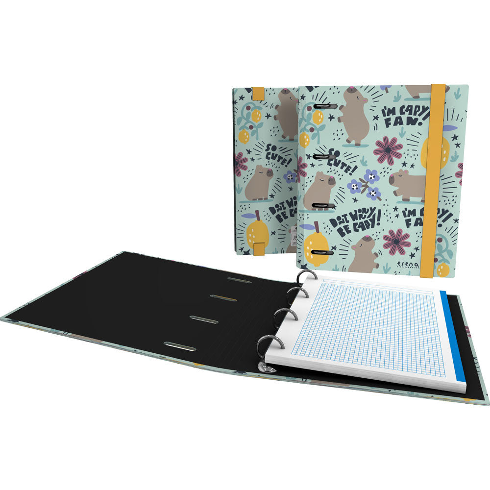 Carpebook A5 4 Anillas 25mm Ec Cheerful GRAFOPLAS Diseño Imagen principal del producto