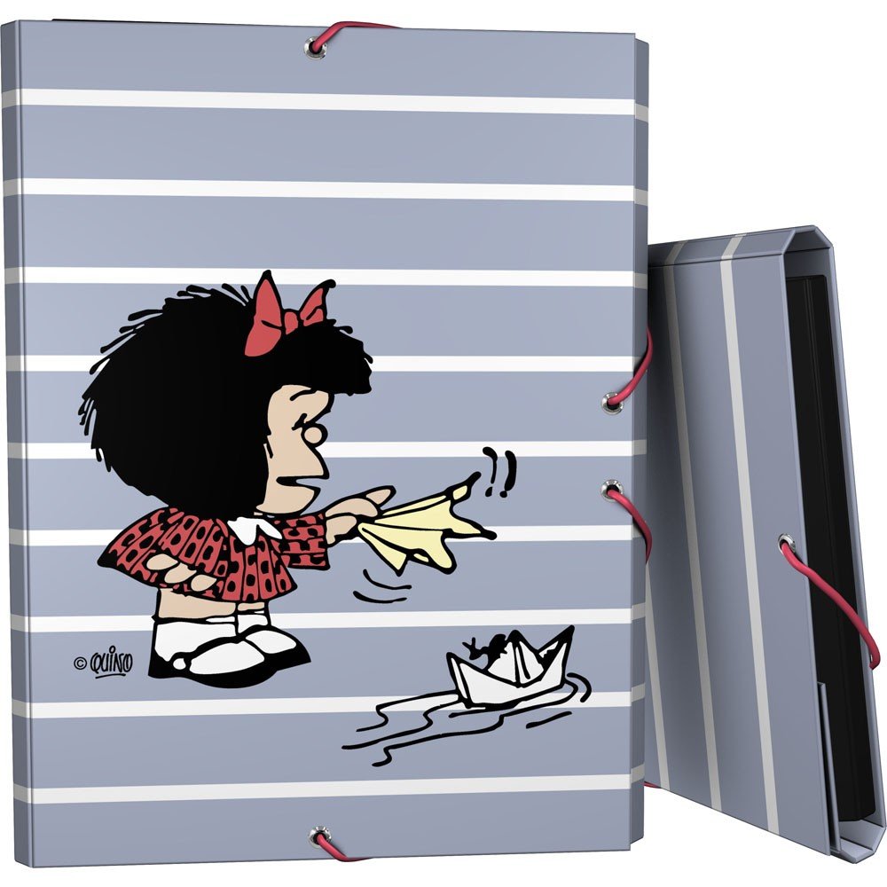 Carpeta 3 Solapas Forrada Mafalda Boat 26 GRAFOPLAS DISEÑO Imagen principal del producto