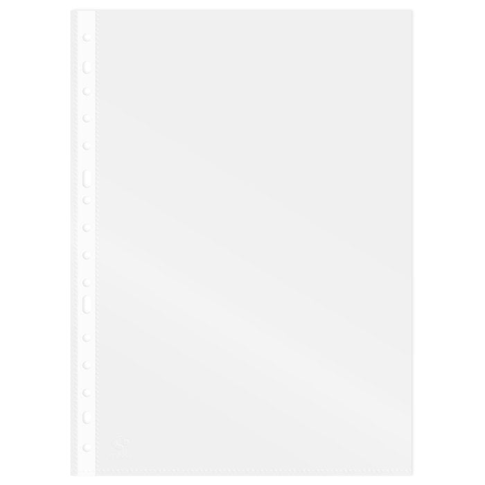C/100 fundas fº multitaladro pp cristal 70 micras 70% recicladas Imagen secundaria del producto
