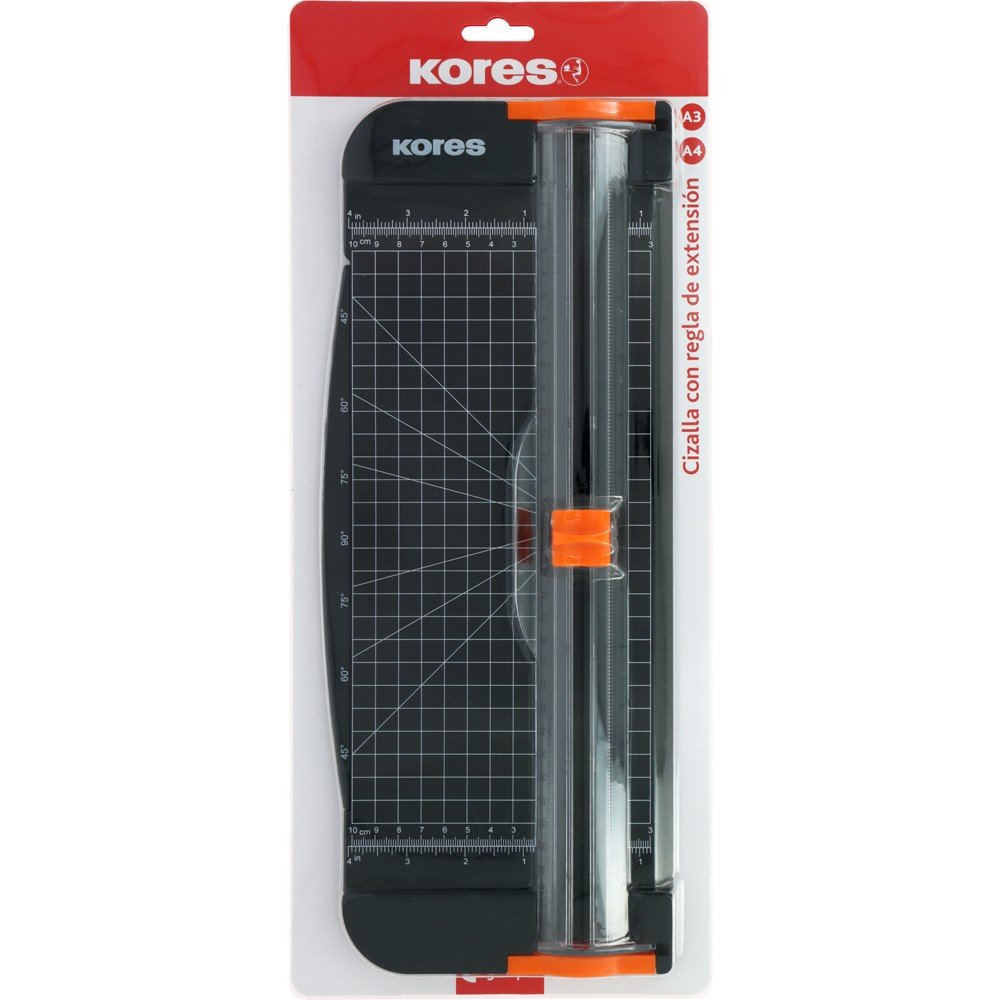 Blister Cizalla 31 x 10 cm con Regla Kores