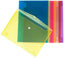 Blister 12 Carpeta Fº Cierre Velcro Pp Colores Surtidos