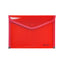 Sobres PP Rayado Folio Translucido Ribete Rojo GRAFOPLAS