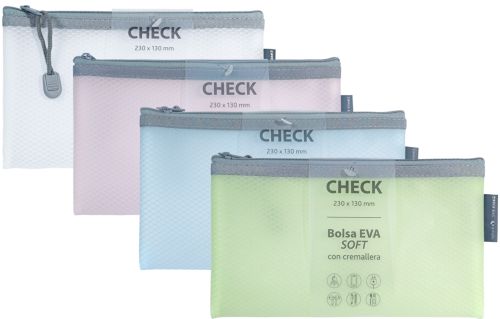Bolsas zipper check color mate surtido GRAFOPLAS Pack 20 Imagen principal del producto
