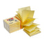 Tacos Notas Adhesivas Zigzag Amarillas 76x76mm
