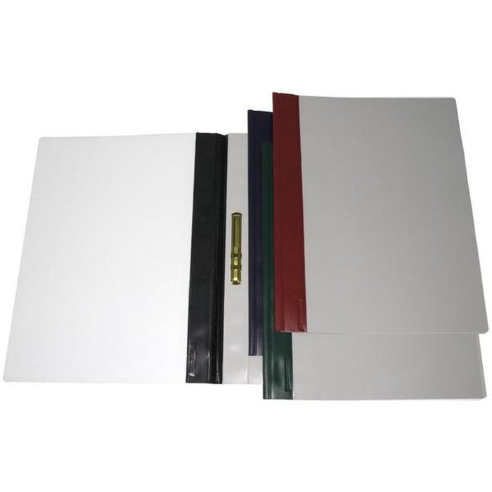 DOSSIER FOLIO FASTENER GALGA 150 NEGRO | 50 UNIDADES | (GRAFOPLAS)