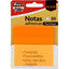 Bloc 50 Notas Adhesivas Translucidas 75x75 Naranja Fluor