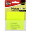 Bloc 50 Notas Adhesivas Translucidas 75x75 Amarillo Fluor