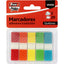 Blister 5 marcadores autoadhesivos translucidos colores vivos 12x45mm