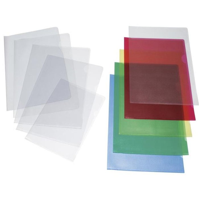 Funda Dossier Folio con Uñero Cristal 150 Micras PVC GRAFOPLAS Imagen principal del producto