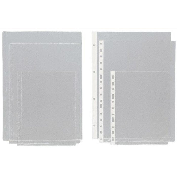 FUNDAS A5 11 MULTITALADRO CRISTAL | 100 UNIDADES | (GRAFOPLAS)