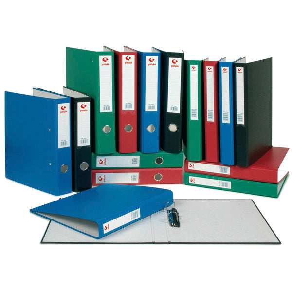 Archivador A4 Palanca 2 Anillas 25MM Grafcolor Negro