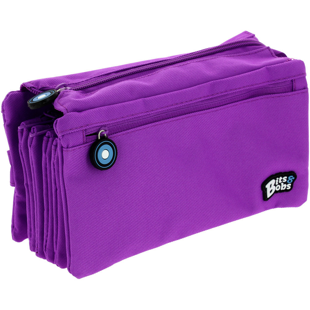 PORTATODO CUADRUPLE BITS&BOBS VIOLETA | GRAFOPLAS DISEÑO