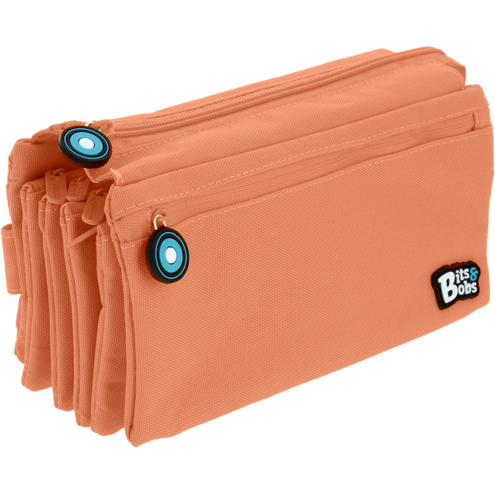 PORTATODO CUADRUPLE BITS&BOBS CORAL | GRAFOPLAS DISEÑO