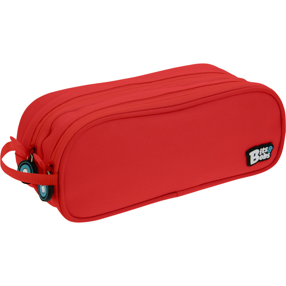 PORTATODO DOBLE BITS&BOBS ROJO | GRAFOPLAS DISEÑO