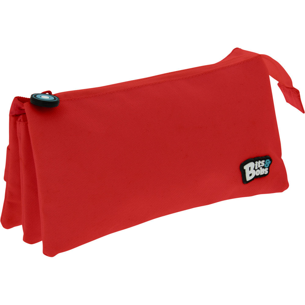 PORTATODO TRIPLE PLANO BITS&BOBS ROJO | GRAFOPLAS DISEÑO