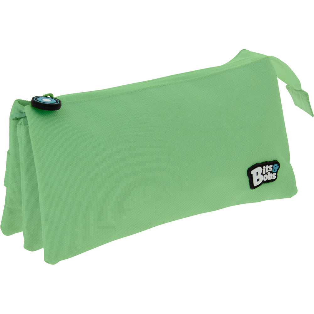 PORTATODO TRIPLE PLANO BITS&BOBS VERDE MINT | GRAFOPLAS DISEÑO Imagen principal del producto