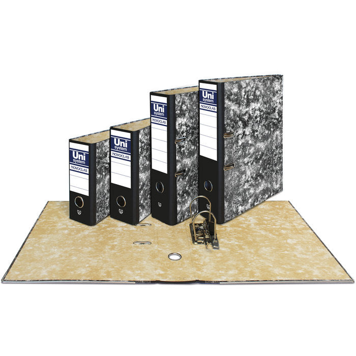 ARCHIVADOR A4 65 MM C/RADO NEGRO NOVOCLAS | 12 UNIDADES | (UNIPAPEL) Imagen principal del producto