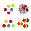 Pack 27 Figuras Adhesivas Fieltro Adhesivo Hojas Otoño GRAFOPLAS