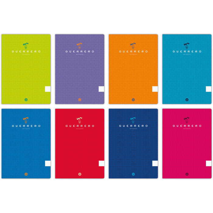 Bloc Espiral Estándar Liso 48H 90g | Unipapel | Cartón | Formato Estándar | Pack 10 Unidades
