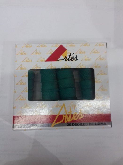 DEDIL GOMA Nº0 CAJA 20 UNIDADES 20 MM | 10 UNIDADES | (ARTES) Imagen principal del producto