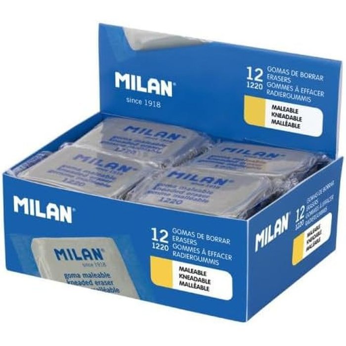 GOMA MILAN 1220 MALEABLE | 12 UNIDADES | (MILAN)