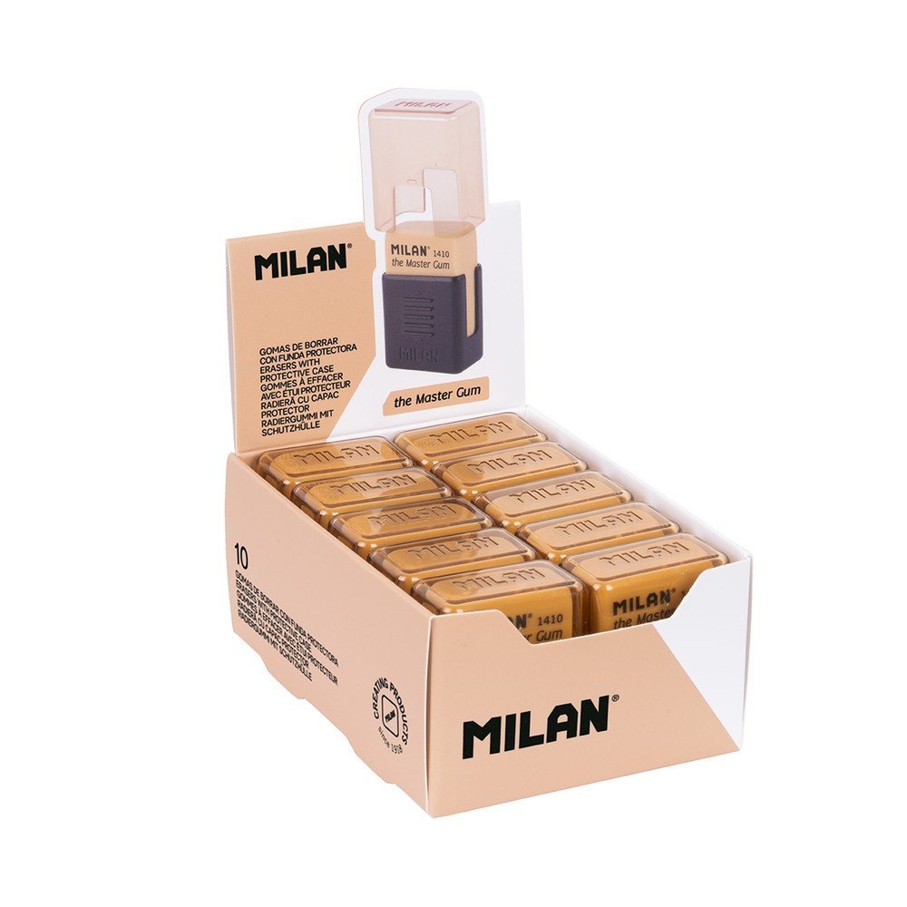 Goma the Master Gum Especial Bbaa Funda Rígida Milan Pack 10 Uds