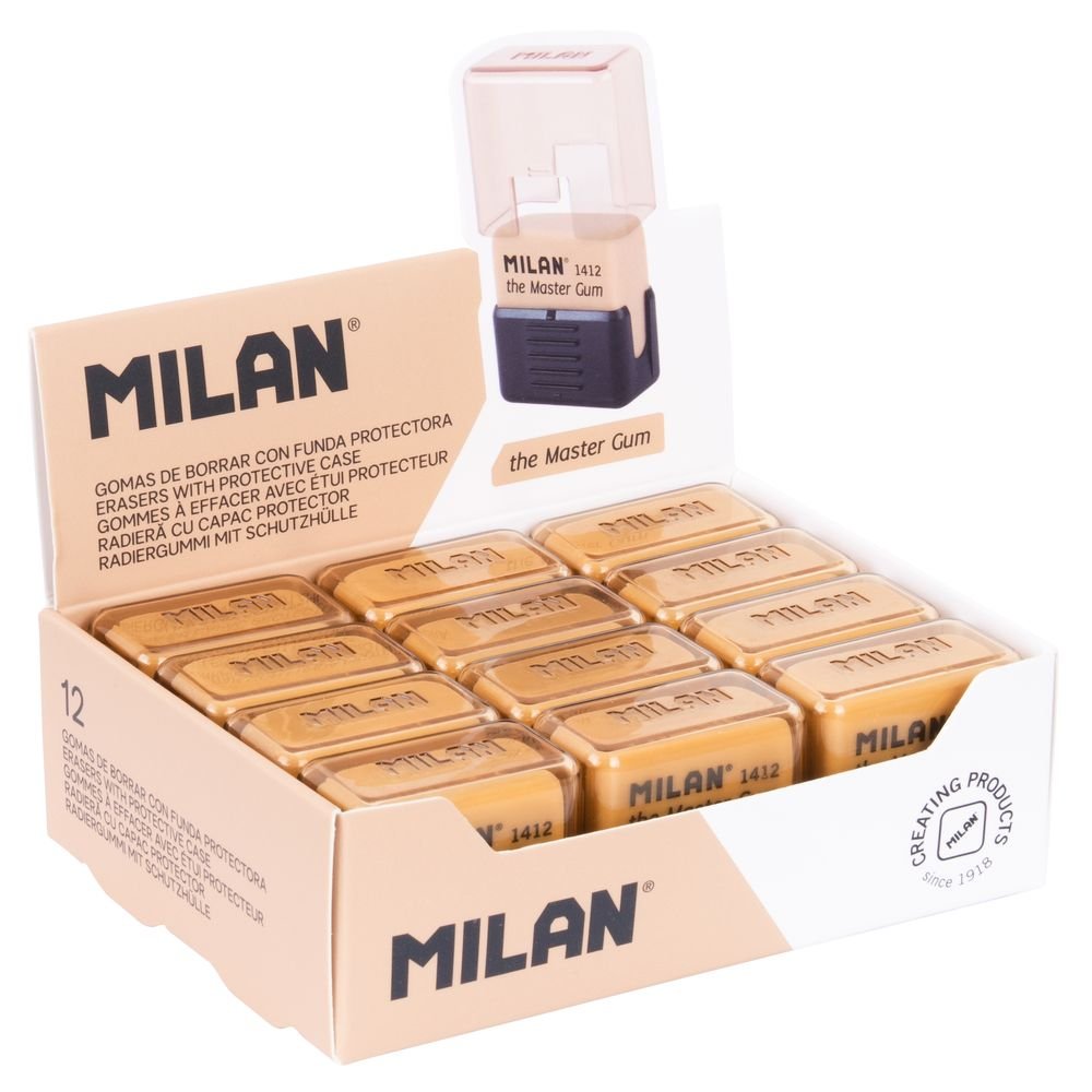 Expositor 12 Gomas The Master Gum con Funda Rigida Milan Imagen principal del producto