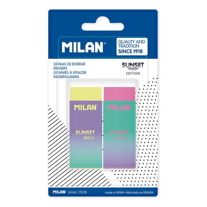 BLISTER 2 GOMAS NATA 320 EDICION SUNSET | MILAN | 1 UNIDAD | 8414034029586
