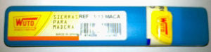 SIERRA MARQUETERIA 1/13 MADERA C/144 | 1 UNIDADES | (WUTO SUMINISTROS, S,L,)