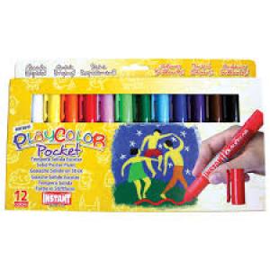 TEMPERA SOLIDA PLAYCOLOR POCKET ESTUCHE 12 COLORES SURTIDOS | 1 UNIDADES | (INSTANT) Imagen principal del producto