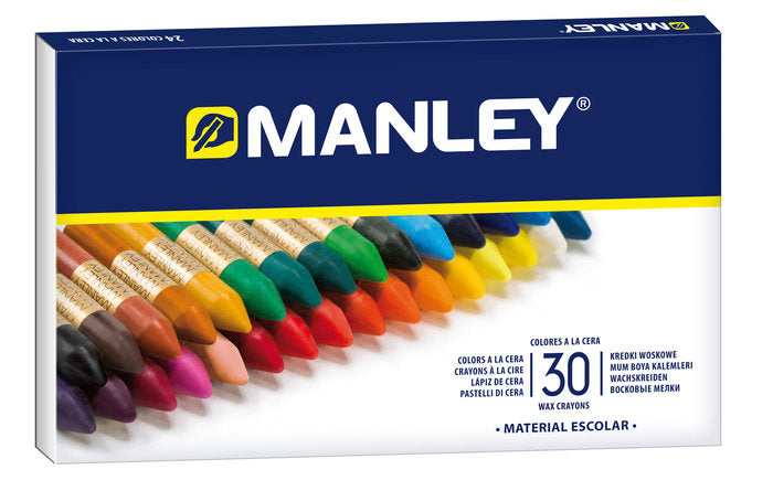 CERA MANLEY 30 COLORES REF 130 | 1 UNIDADES | (MANLEY PRODUCTOS, S,A,) Imagen principal del producto