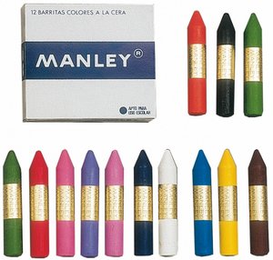 CERA MANLEY Nº 35 ROJO CLASICO | 12 UNIDADES | (MANLEY PRODUCTOS, S,A,) Imagen principal del producto