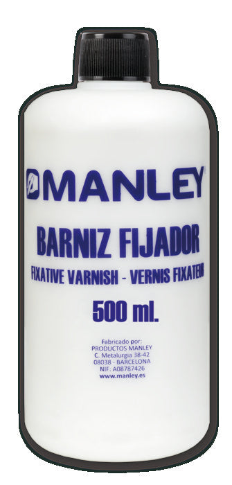 Barniz fijador brillante manley 500ml