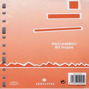 RECAMBIO 4º N 45 80H 11T | 1 UNIDADES | (EDELVIVES PAPELERIA)
