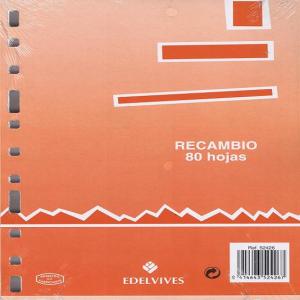 RECAMBIO 4º N 46 11T 80H | 1 UNIDADES | (EDELVIVES PAPELERIA) Imagen principal del producto