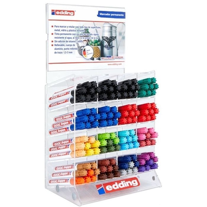 Exp 128 Rotulador Edding 3000 Colores Surtidos