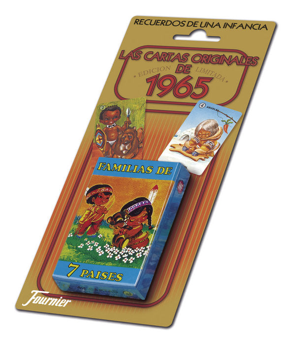 BARAJA CARTAS INFANTIL FAMILIAS 7 PAISES 21966 | HERACLIO FOURNIER, S,A, | 1 UNIDAD | 8420707088477 Imagen principal del producto