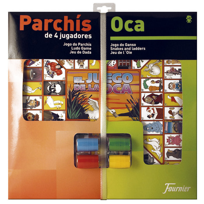 TABLERO GRANDE PARCHIS 4/OCA CON ACCESORIOS | HERACLIO FOURNIER, S,A, | 1 UNIDAD | 8420707294670