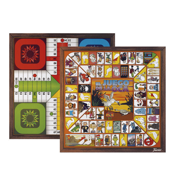 Tablero Grande Parchis/Oca 4 Jugadores Fournier