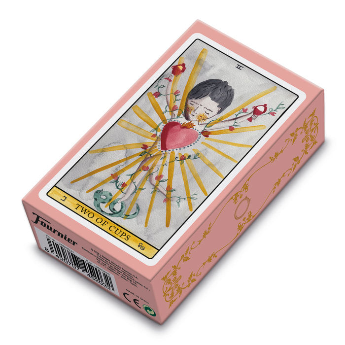 BARAJA CARTAS TAROT DE LA LUZ DE AITOR SARAIBA | HERACLIO FOURNIER, S,A, | 1 UNIDAD | 8420707452032 Imagen principal del producto