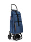 Carro compra Big Polar 4 ruedas giratorias plegable Marino ROLSER